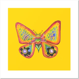 Prisma Butterfly Posters and Art